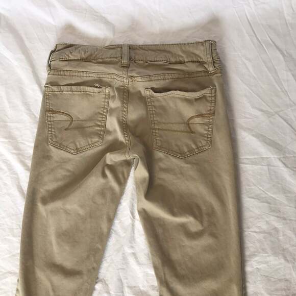 American‎ eagle tan jegging super stretch 00short - Picture 9 of 11